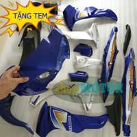 [KÈM TEM XE RỒI NHÉ] Bộ dàn áo xe JUPITER V nhựa ABS cao cấp MÀU XANH TÍM - B668