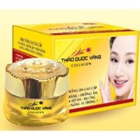 Kem Thảo dược vàng collagen kem trắng da ngừa đỏ đã 15g