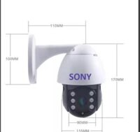 (Kèm thẻ 128G)(Camera Wifi) Camera IP kết nối Internet SONY-19HS-200W xoay 360 ngoài trời chống nước cực tốt