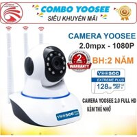Camera ip wifi yoosee 3 râu hd không dây phiên bản 2022