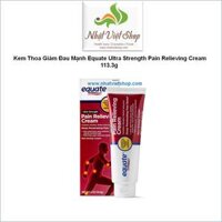 Kem Thoa Giảm Đau Mạnh Equate Ultra Strength Pain Relieving Cream 113.3g