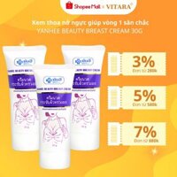 Kem thoa nở ngực Yanhee Beauty Breast Cream giúp tăng kích thước, nâng cao độ săn chắc và đàn hồi cho vòng 30g