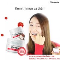 KEM THUỐC ĐẶC TRỊ MỤN CIRACLE- Hàn Quốc 30g