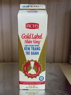 Kem Topping Gold Label