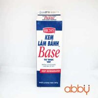 Kem topping Rich’s Base 907g