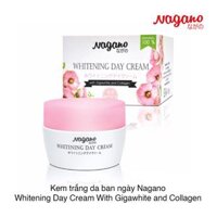 Kem trắng da ban ngày Nagano Whitening Day Cream With Gigawhite and Collagen