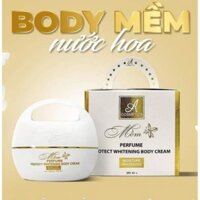Kem trắng da body Mềm acosmetics, dưỡng trắng da body, hương nước hoa 150g