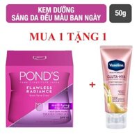 Kem Trắng Da Không Tì Vết Ban Ngày Ponds Flawless Radiance Derma 50g