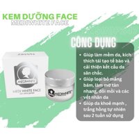 Kem Trắng Da Mặt Medi White Face Dưỡng Trắng Da, Ngừa Sạm Nám, Tàn Nhang lọ 25g