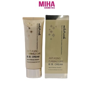 Kem trang điểm BB dưỡng da xoá nhăn Mik@vonk Wrinkle Care BB Cream