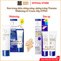 Kem trang điểm chống nắng, dưỡng trắng Transino Whitening CC Cream 30g SPF50+ nội địa Nhật Bản