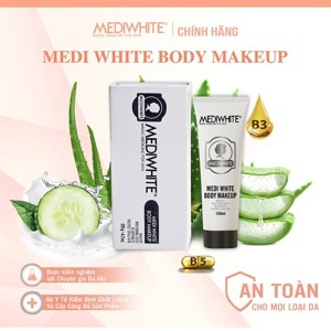 Kem trang điểm làm trắng da toàn thân Medi White Body Makeup 120ml