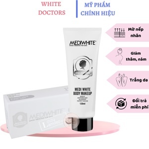 Kem trang điểm làm trắng da toàn thân Medi White Body Makeup 120ml