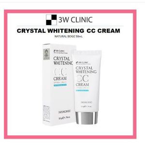 Kem trang điểm làm trắng pha lê 3W Clinic CC cream