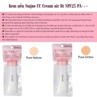 Kem trang điểm Sugao Smooth Air Fit CC cream SPF23/PA+++ 25g