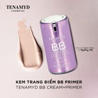 Kem Trang Điểm Tenamyd BB Primer Colagen Tím, Bb Primer Collagen Mầu Đẹp, Mầu Tự Nhiên, Bám Dính Tốt 40G