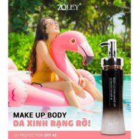 Kem Trang Điểm Toàn Thân 150ml Zoley- Body lotion make up SPF 45 - Mẫu Mới