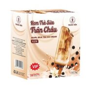 Kem tràng tiền 35  đường đen trà sữa 10que/hôp