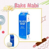 KEM TRANG TRÍ BÁNH TOPPING SILVER WHIP BASE HỘP 1KG