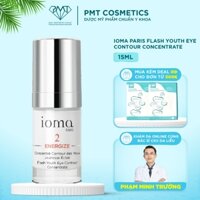 Kem trẻ hóa da mắt, giảm quầng thâm, bọng mắt IOMA PARIS Flash youth eye contour concentrate 15ml