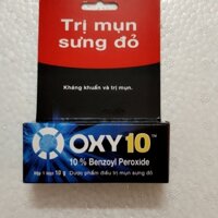 Kem Trị Mụn bzb0 oxy 10g Phù Hợp Với Mọi Nam Giới 10% benzoyl