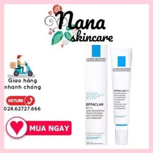 Kem trị mụn cho da dầu La Roche-Posay Effaclar K+ 30ml