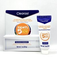 Kem Trị Mụn Clearasil Daily Clear Acne Treatment Cream Của Mỹ 28g