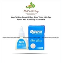 Kem Trị Mụn Opera Anti Acnes Gom Cồi Mụn, Giảm Thâm, Liền Sẹo 12gr - Úc (Màu Xanh)