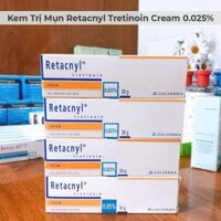 Kem Trị Mụn Retacnyl Tretinoin Cream 0.025% Galderma 30g