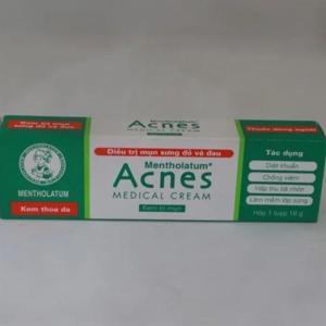 Kem trị mụn sưng đỏ & đau Acnes Medical Cream 18g