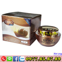 Kem trị mụn - Trắng da - Xóa thâm - Liền sẹo - Se khít lỗ chân lông Ốc Sên OHIO NEW DAY (20g)