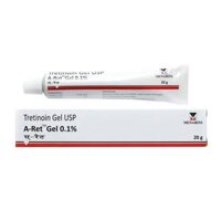 Kem trị mụn Tretinoin A-Ret Gel USP 0.1% 20g