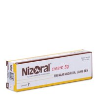 Kem trị nấm ngoài da, lang ben Nizoral Cream (5g)