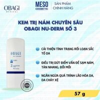 Kem trị nám tàn nhang Obagi Nu-derm Clear số 3 - 57g