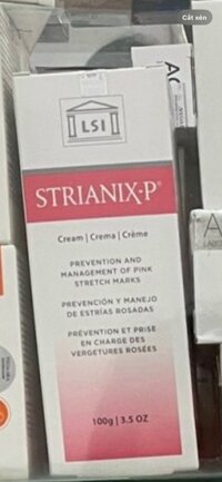 Kem trị rạn đỏ Strianix P 100g