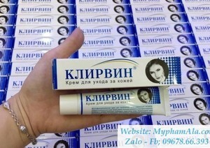 Kem trị rạn,  lồi, lõm, do mụn và vết thương Klirvin