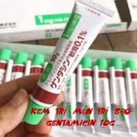 Kem trị sẹo Gentamicin 1mg gream của Nhật tuýp 10g