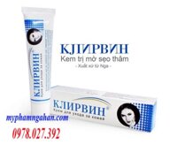 Kem trị sẹo klirvin Nga xóa mờ vết sẹo và dưỡng trắng da