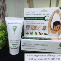 KEM TRỊ THÂM NÁCH, LÀM SÁNG DA VACOSI WHITENING ARMPIT CREAM