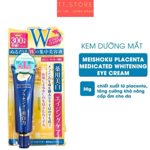 Kem dưỡng mắt Meishoku Placenta Medicated Whitening Eye Cream 30g