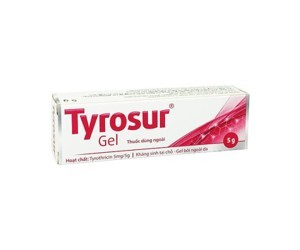 Kem trị và ngừa nhiễm khuẩn vết thương Tyrosur (5g)