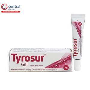 Kem trị và ngừa nhiễm khuẩn vết thương Tyrosur (5g)