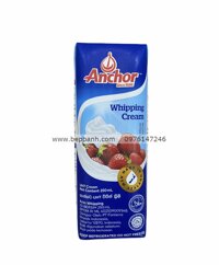 Kem tươi whipping cream Anchor 250ml