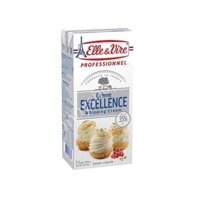 Kem tươi Whipping cream ELLE & VIRE (1 lít) - [Chỉ ship Hỏa Tốc tại HN]   - nguyenlieudolambanh