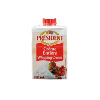 Kem Tươi Whipping Cream Hiệu Président Hộp 200ml