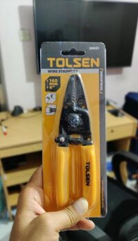 KỀM TUỐT DÂY 7 IN 1 6  160mm TOLSEN 38051 - HÀNG CHÍNH HÃNG