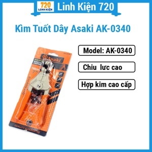 Kềm tuốt dây điện tự động Asaki AK-0340