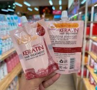 Kem ủ phục hồi tóc hư tổn Elite Hair Miracle Keratin Hair Treatment Thái Lan gói 80g