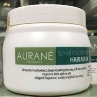 Kem ủ tái tạo tóc, bảo vệ màu, chống Oxy hóa AURANE Sea Mud Ultra Repairing Mask 500ml ( New 2023 )