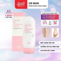 Kem Ủ Tắm Trắng Da Mặt và body G9Skin White In Creamy Pack Whitening 200ml G9 Skin